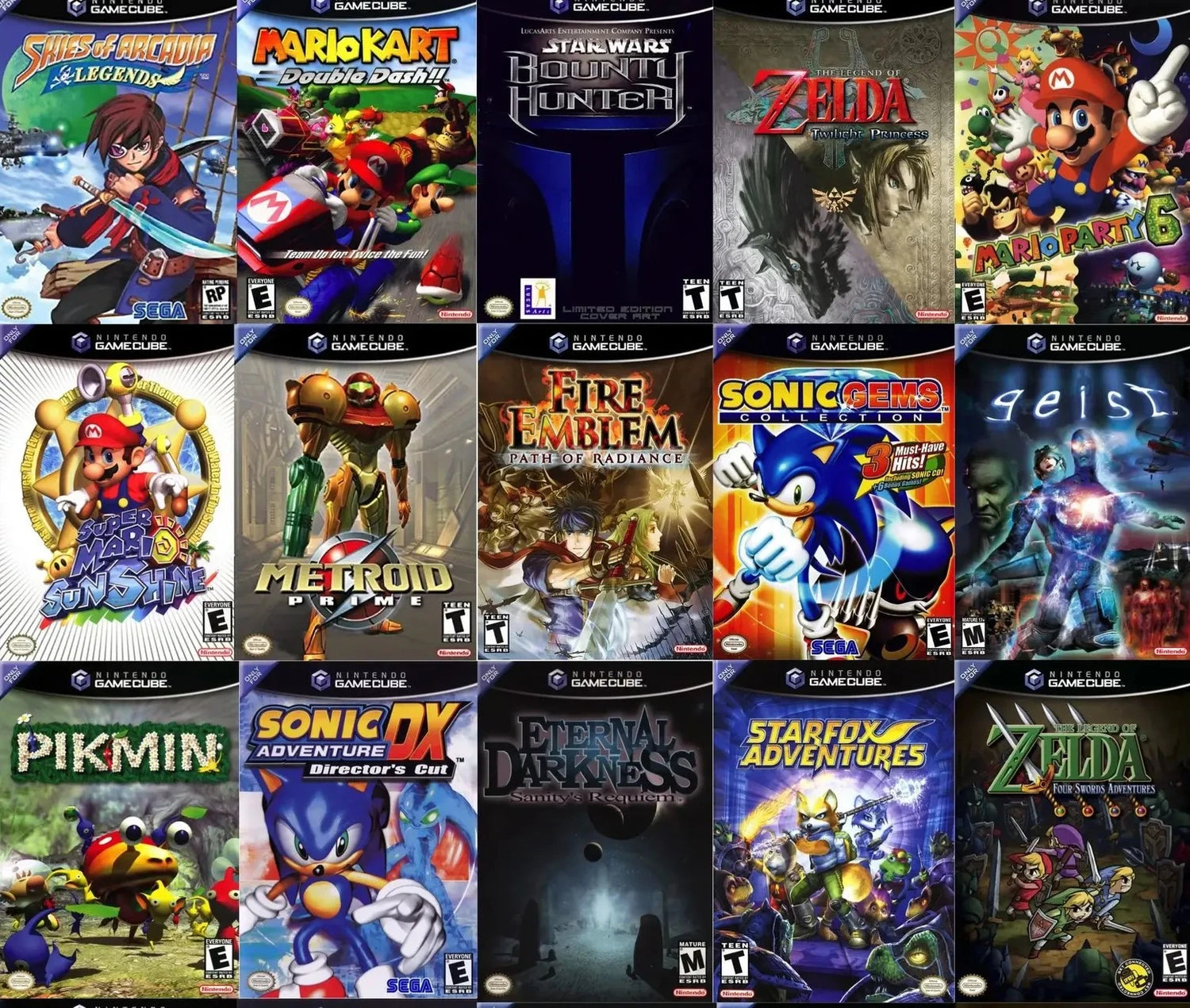 Gamecube Games