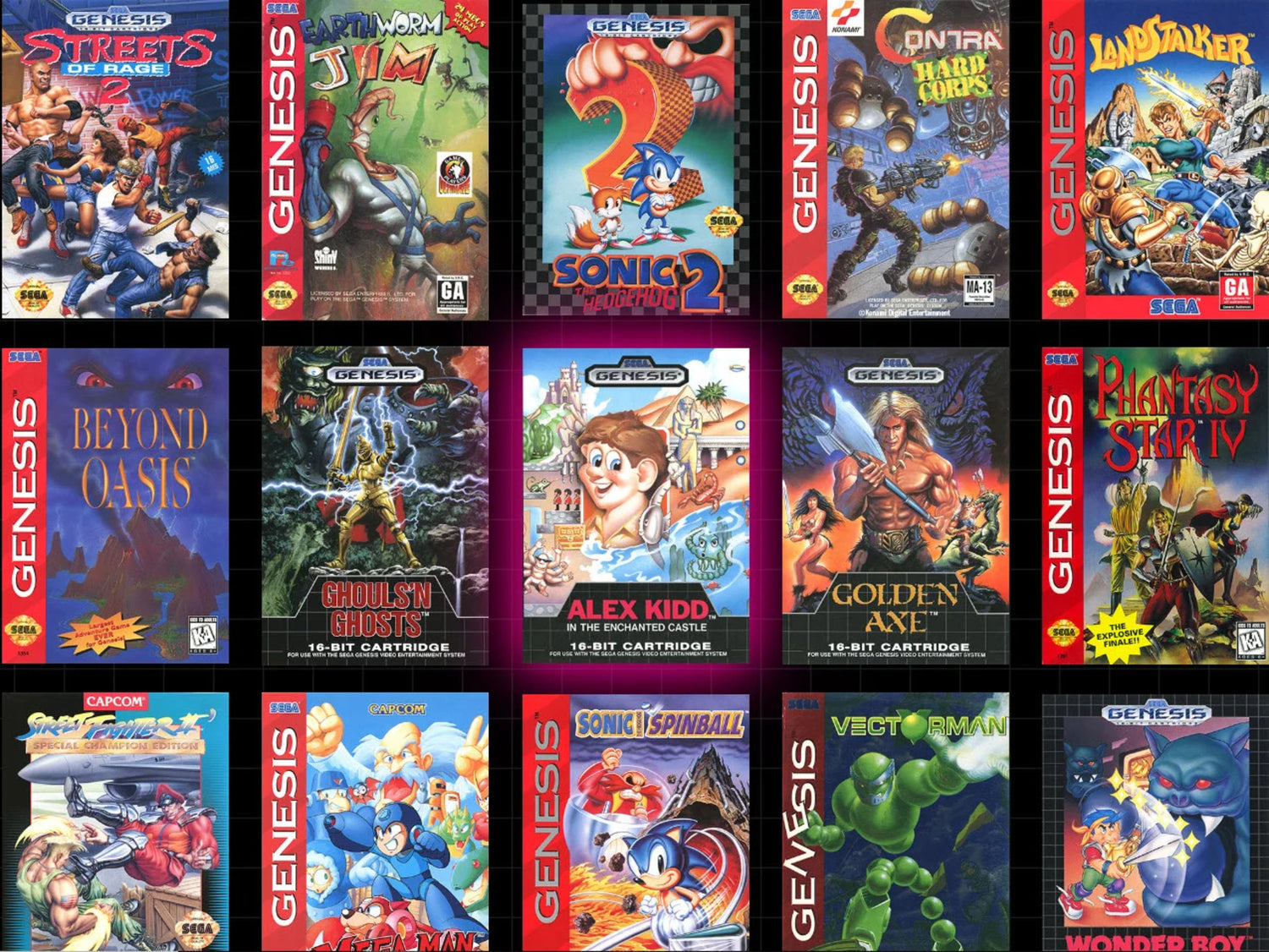 Sega Genesis Games