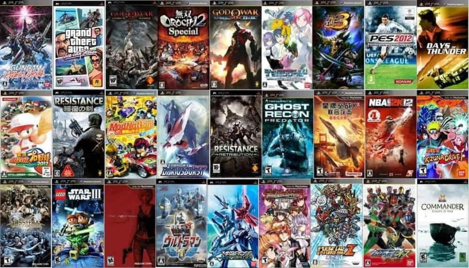 PSP Games