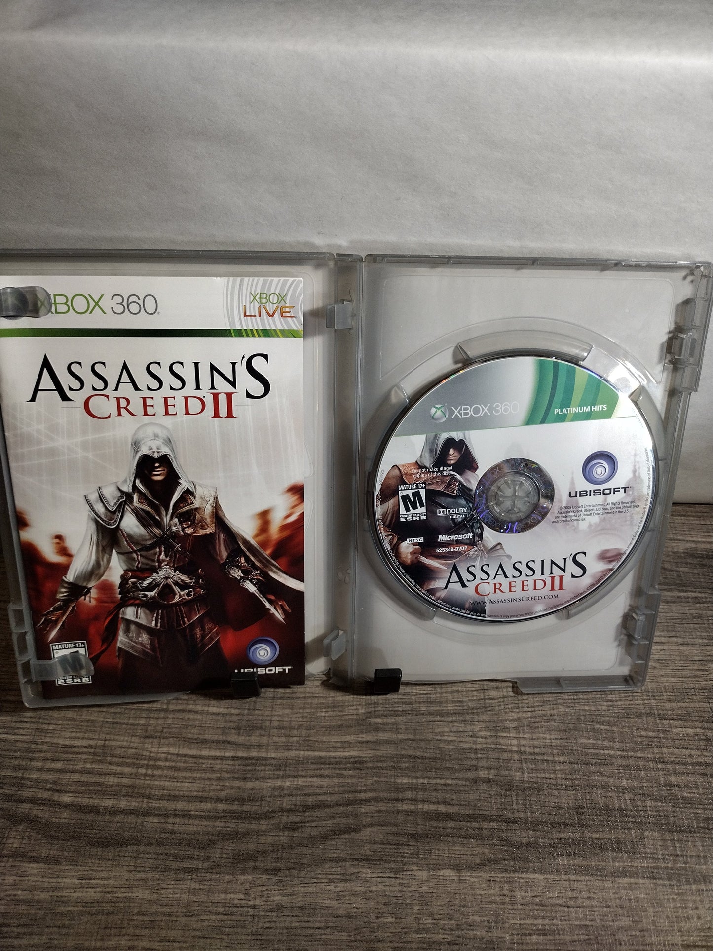 Assassin's Creed II platinum hits CIB tested and working