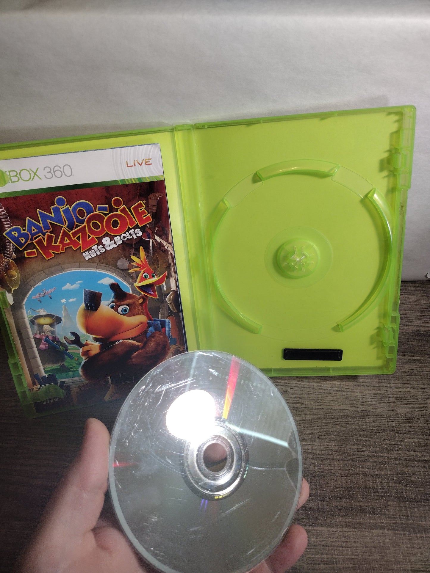 Banjo-Kazooie: Nuts & Bolts CIB tested and working