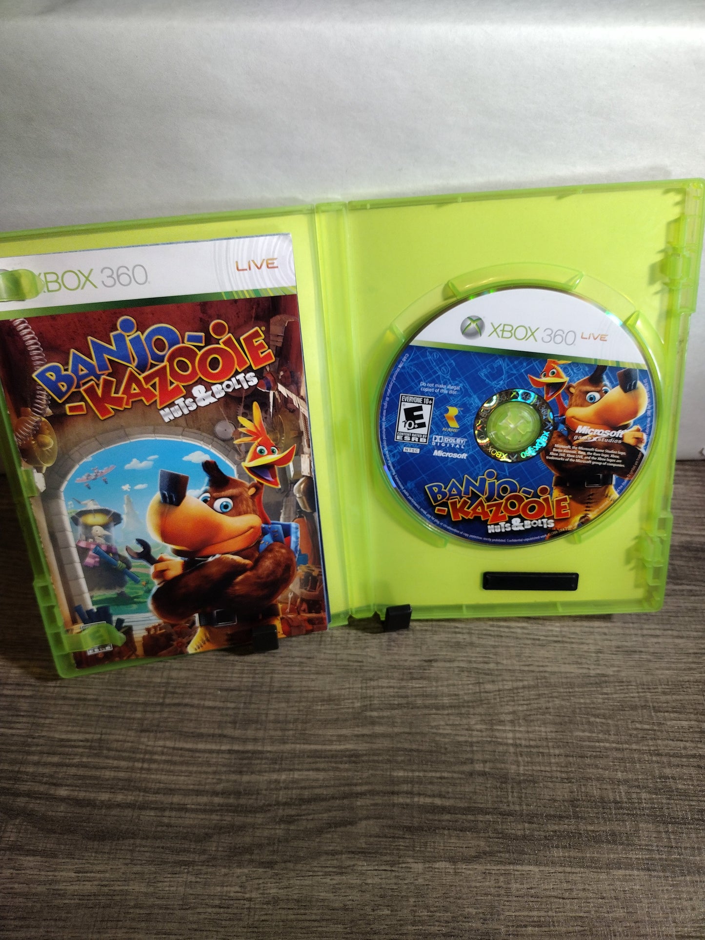 Banjo-Kazooie: Nuts & Bolts CIB tested and working