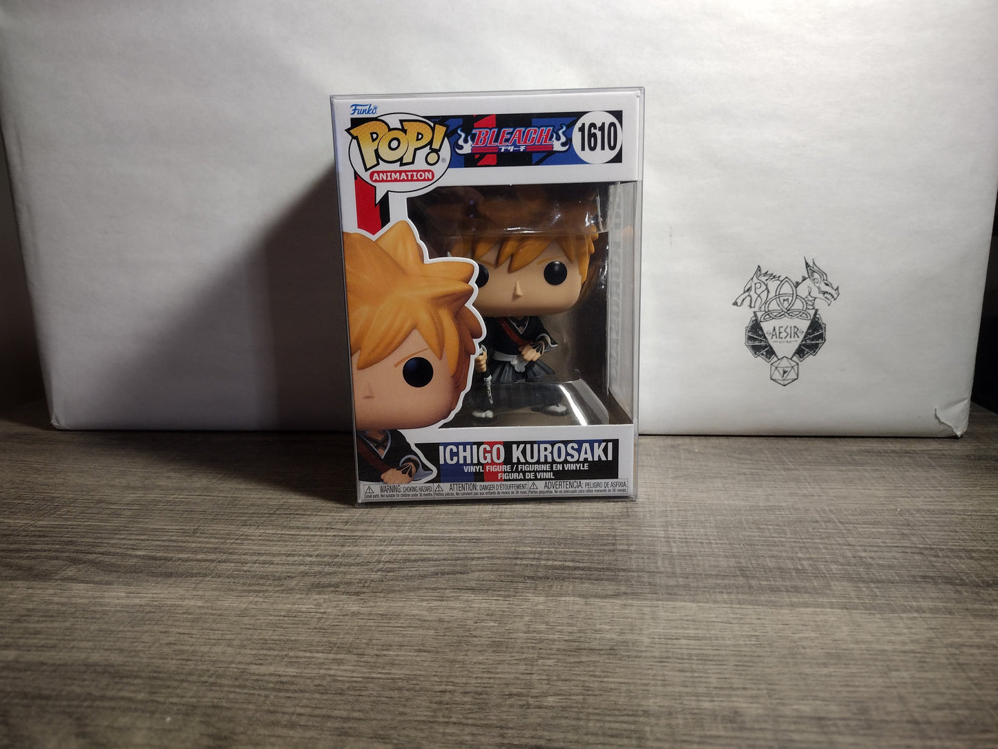 Bleach funko pop! #1610-#1613 ships with Protector