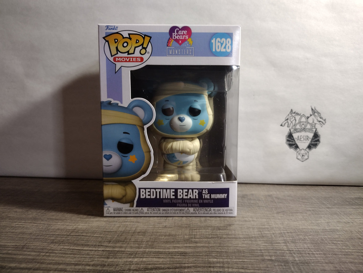 Care Bears x Universal Monsters Funko Pop! #1626-#1629 ships with protectors