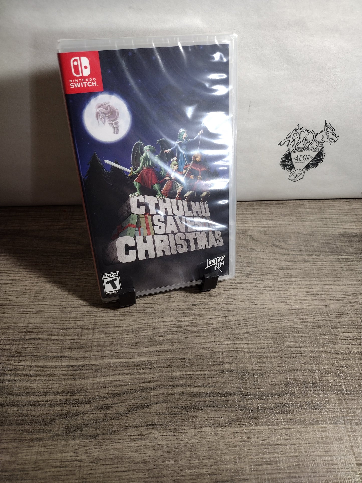 Cthulhu Saves Christmas, Nintendo Switch, LRG #88, New & Sealed