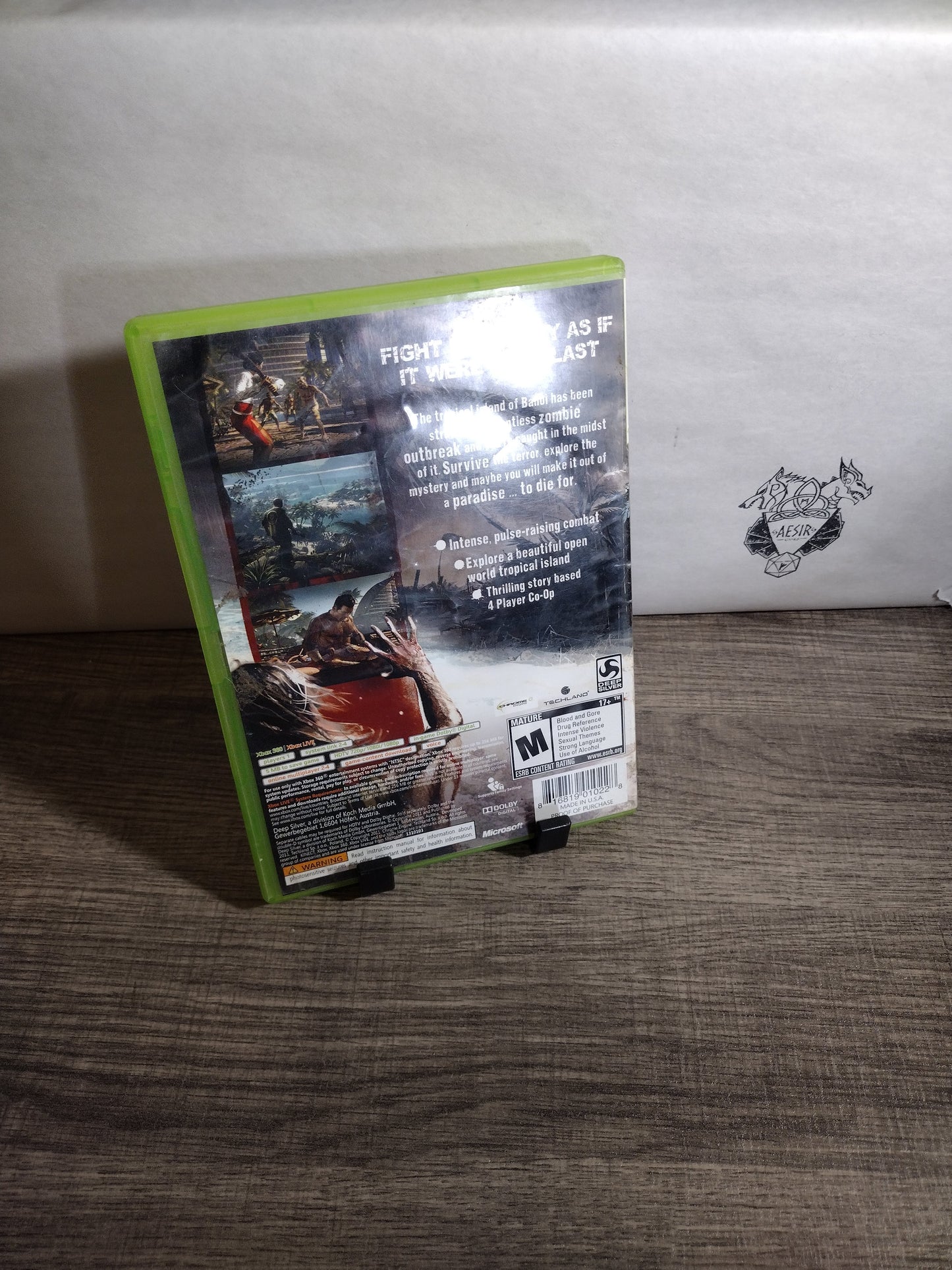 Dead Island Game of the Year Edition cib tested and working