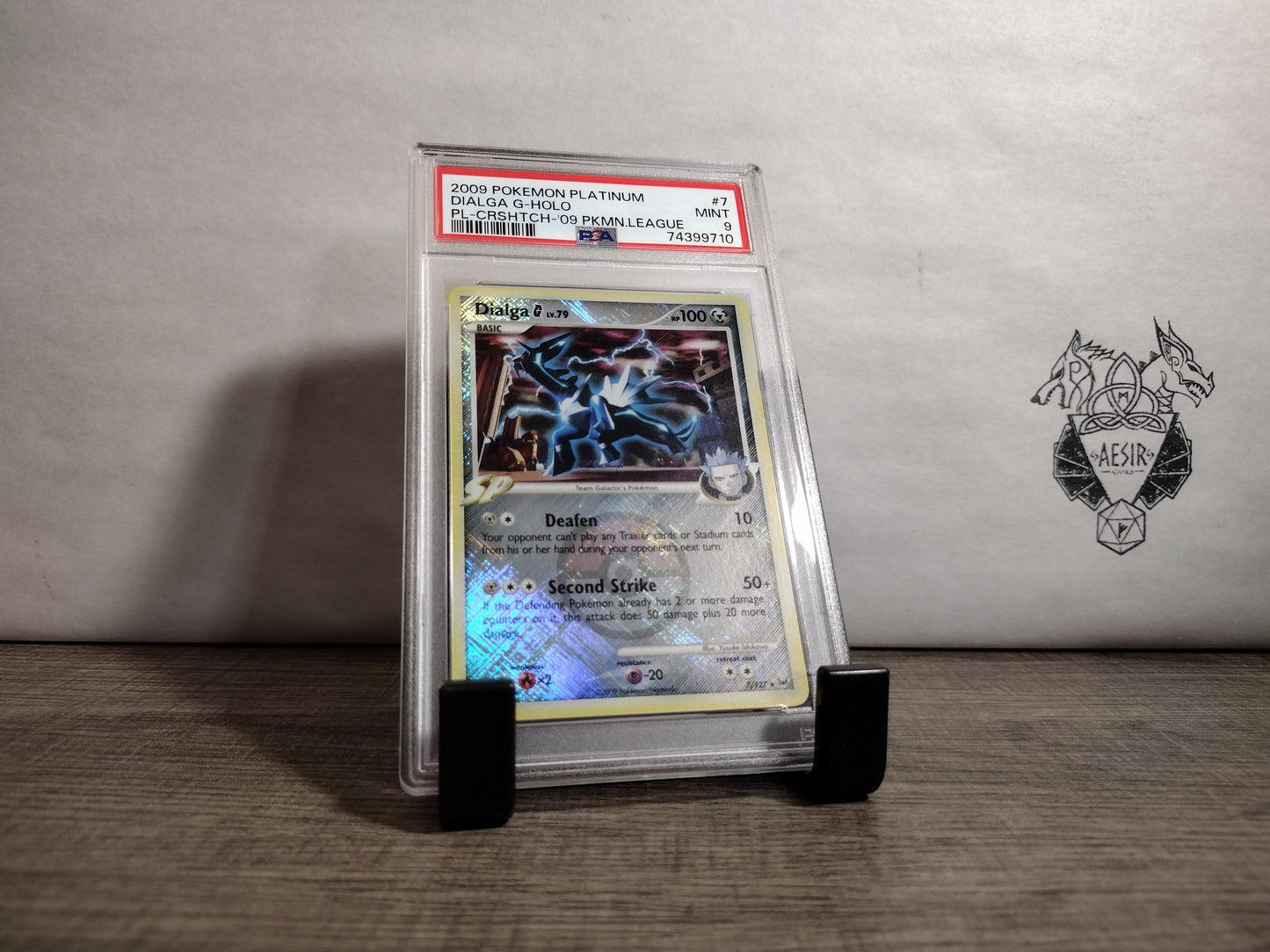 Dialga G PSA 9 Pokemon League Holo Promo #7