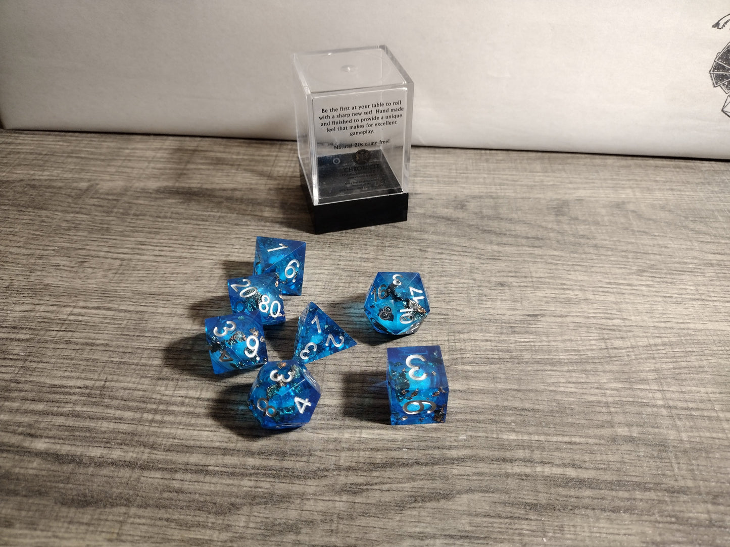 Chronicle RPG Accessories: 7CT Liquid Core Polyhedral Dice Set