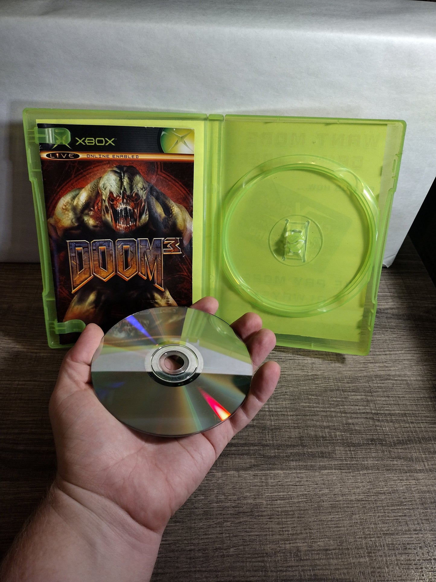 Doom 3 Collector's Edition - Missing Box Cover tested and working