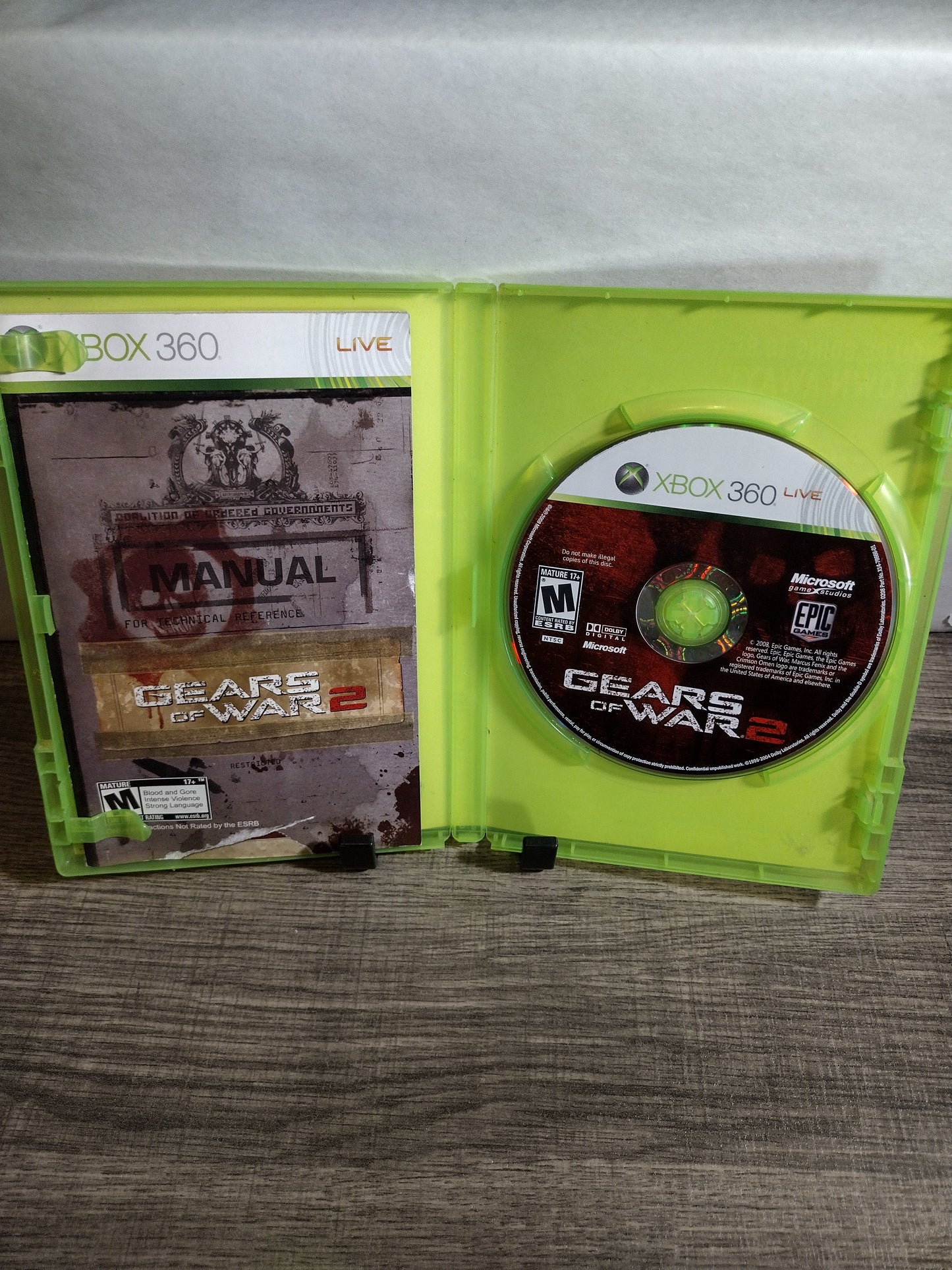 Gears of War 2 CIB tested and working