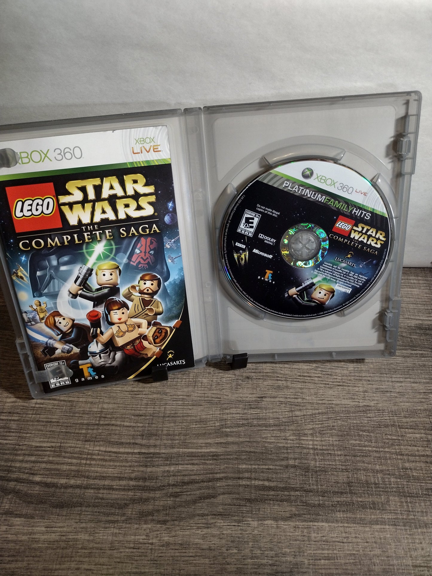 LEGO Star Wars Complete Saga Platinum Hits CIB tested and working