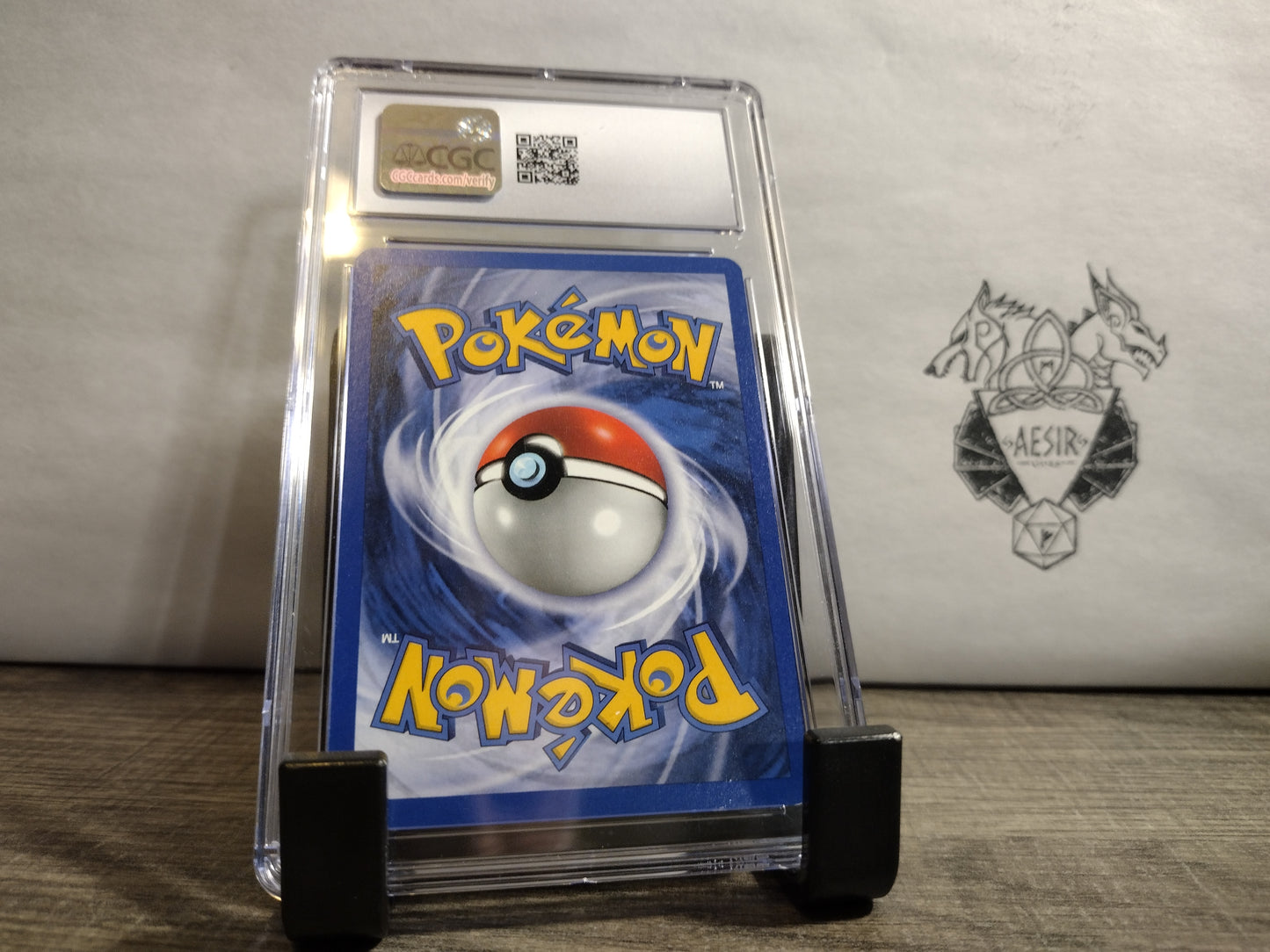 Gym Heroes 1st Edition LT. surge's rattata CGC 8