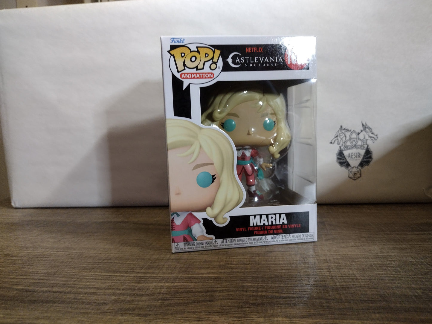 Castlevania Nocturne funko pops #1687-#1690 ships with protectors