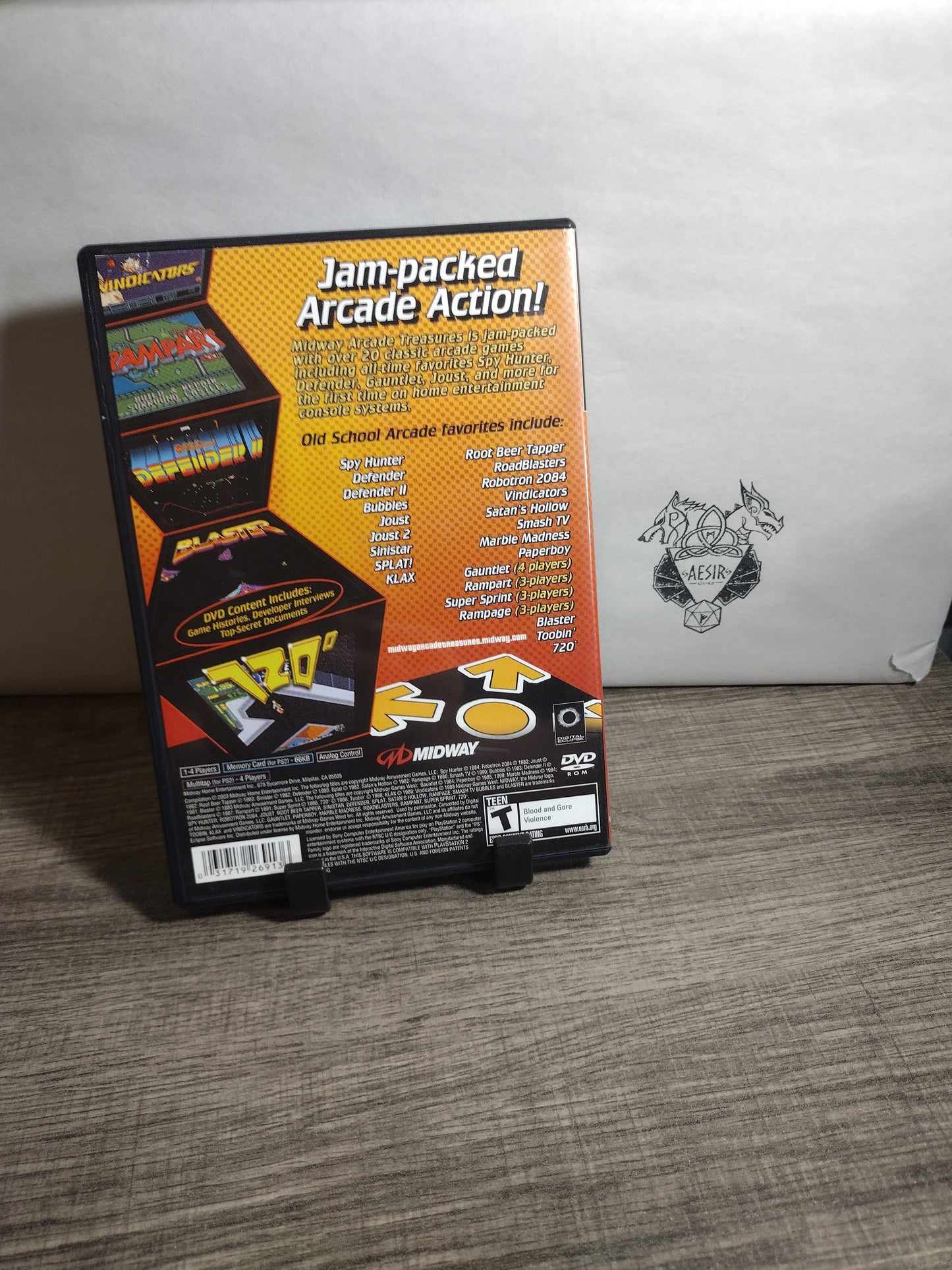 Midway Arcade Treasures Volume 1 CIB tested and working