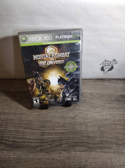 Mortal Kombat vs DC Universe Platinum Hits CIB tested and working