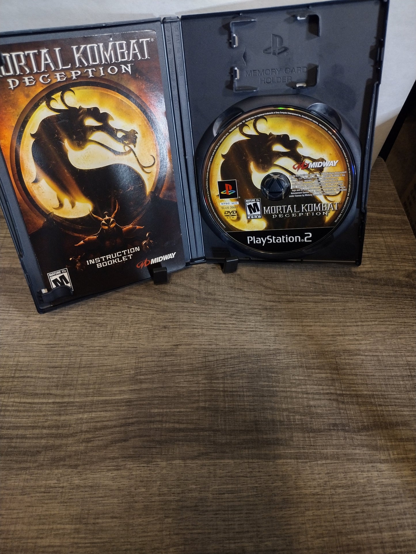 Mortal Kombat Deception - CIB tested and working