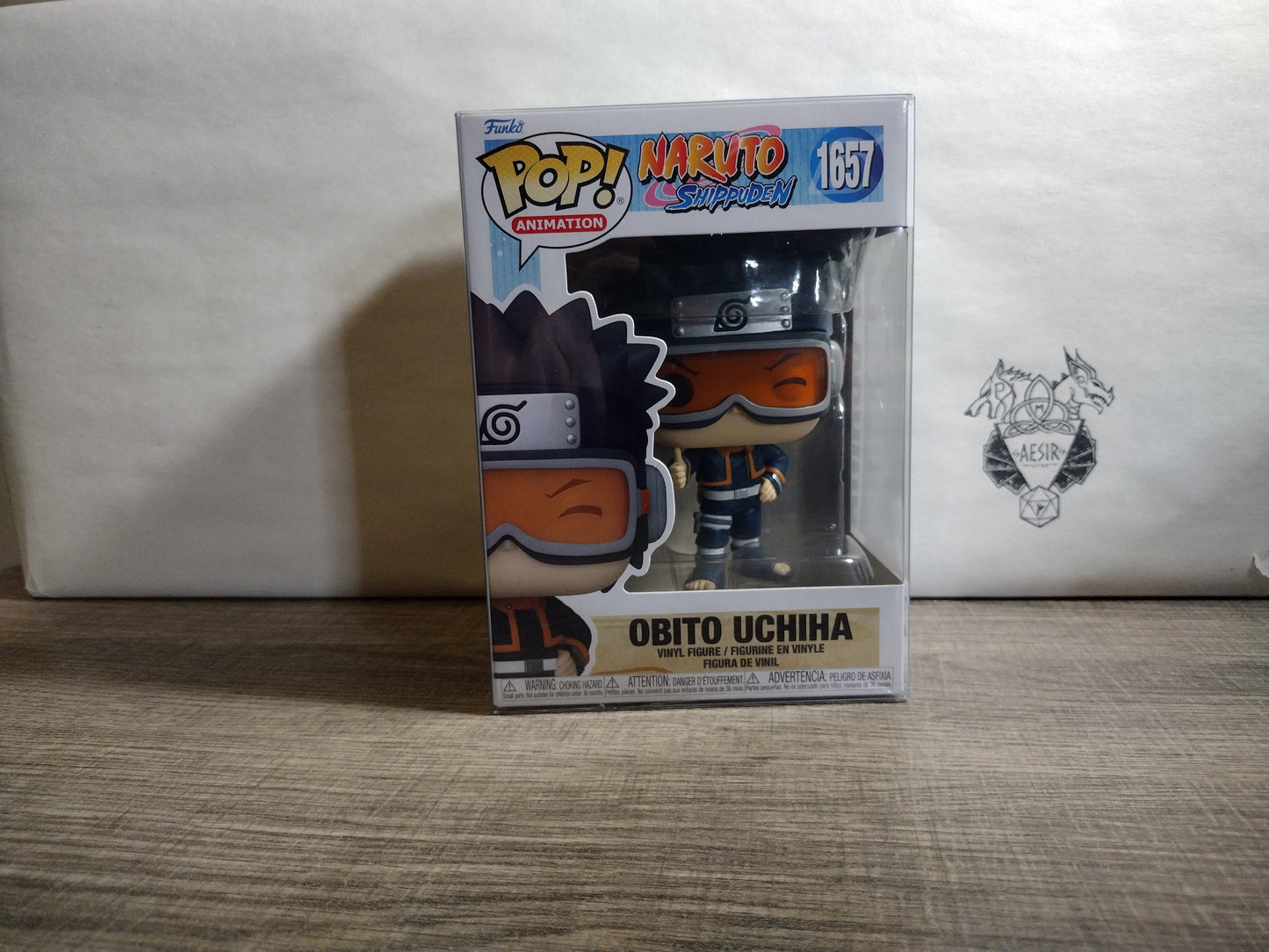 Naruto Shippuden funko pop! #1656-#1661 ships with protector