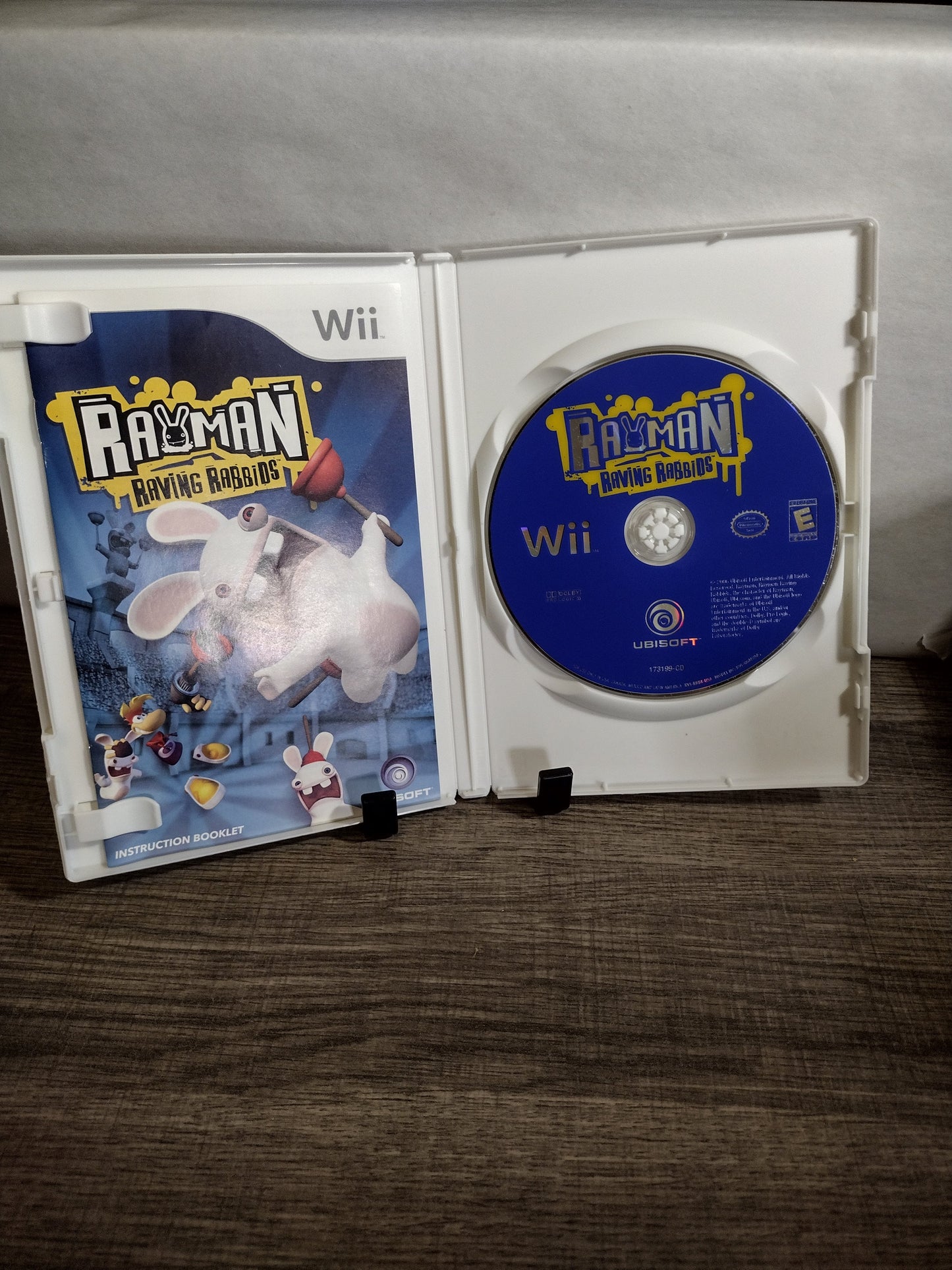 Rayman Raving Rabbids CIB Nintendo Wii tested and working