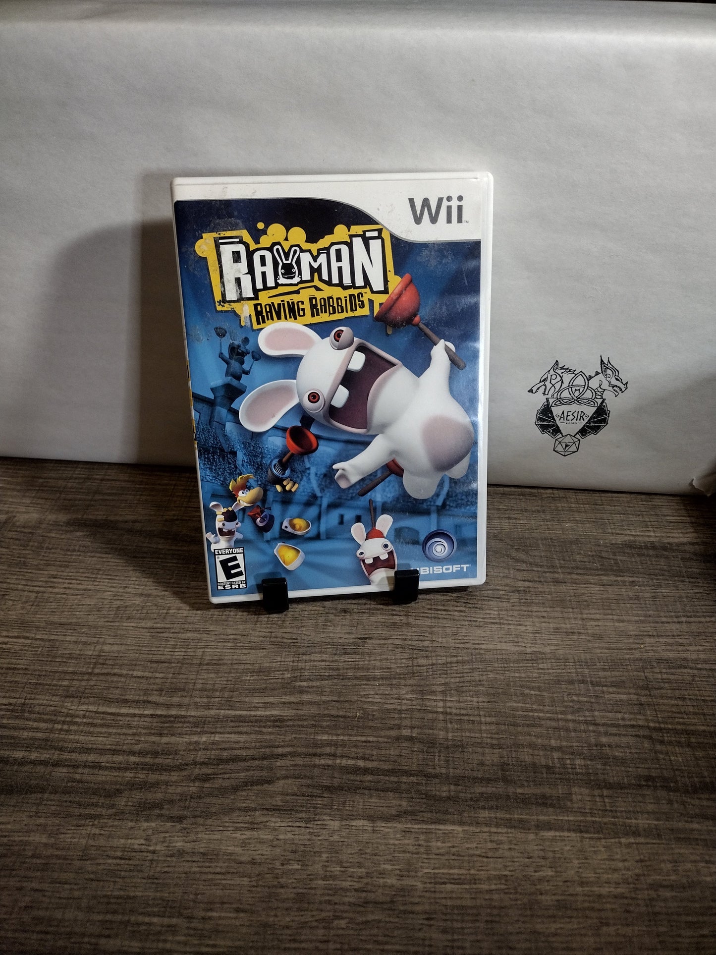 Rayman Raving Rabbids CIB Nintendo Wii tested and working