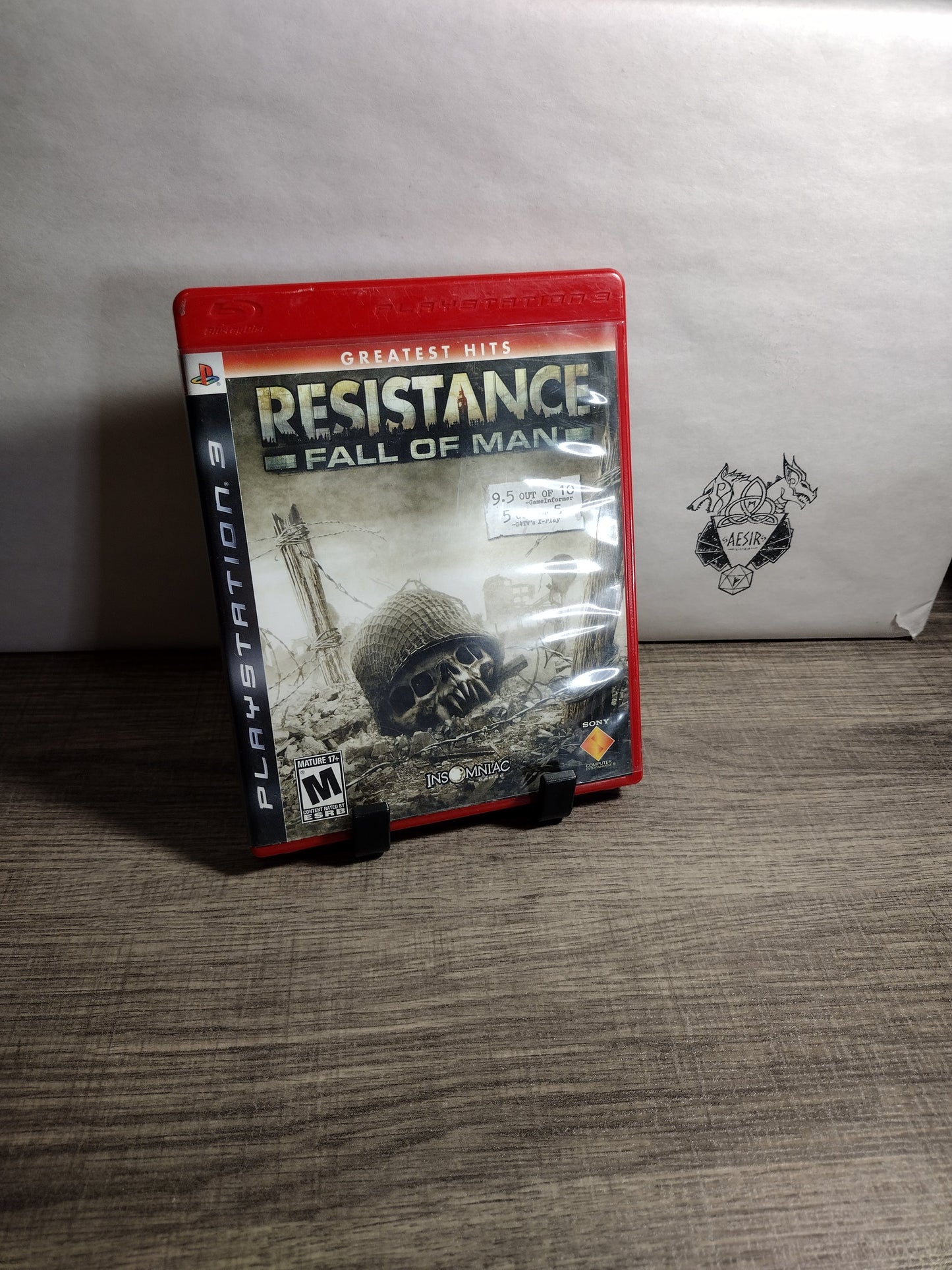 Resistance Fall of Man Greatest Hits - cib tested and working