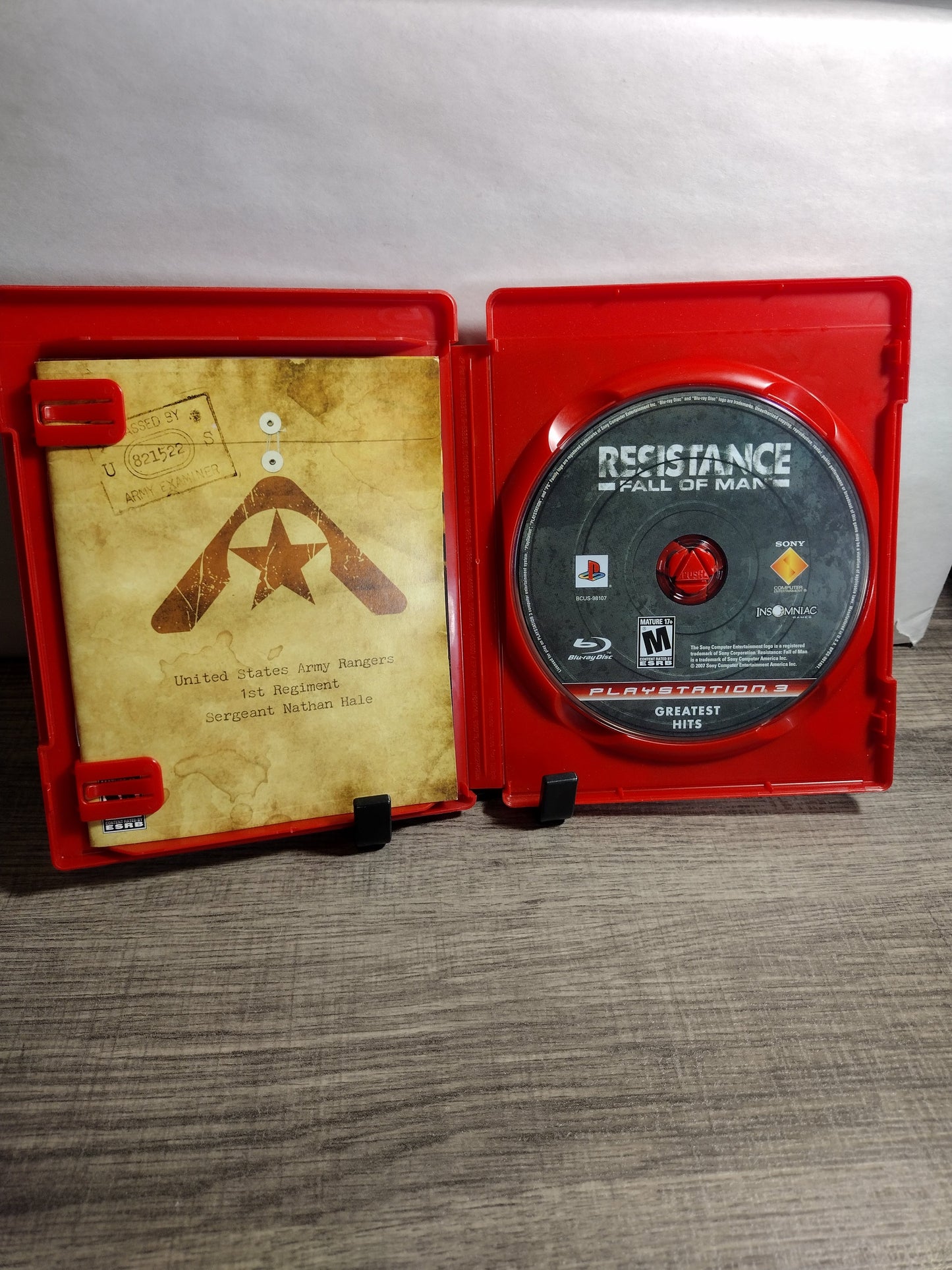 Resistance Fall of Man Greatest Hits - cib tested and working