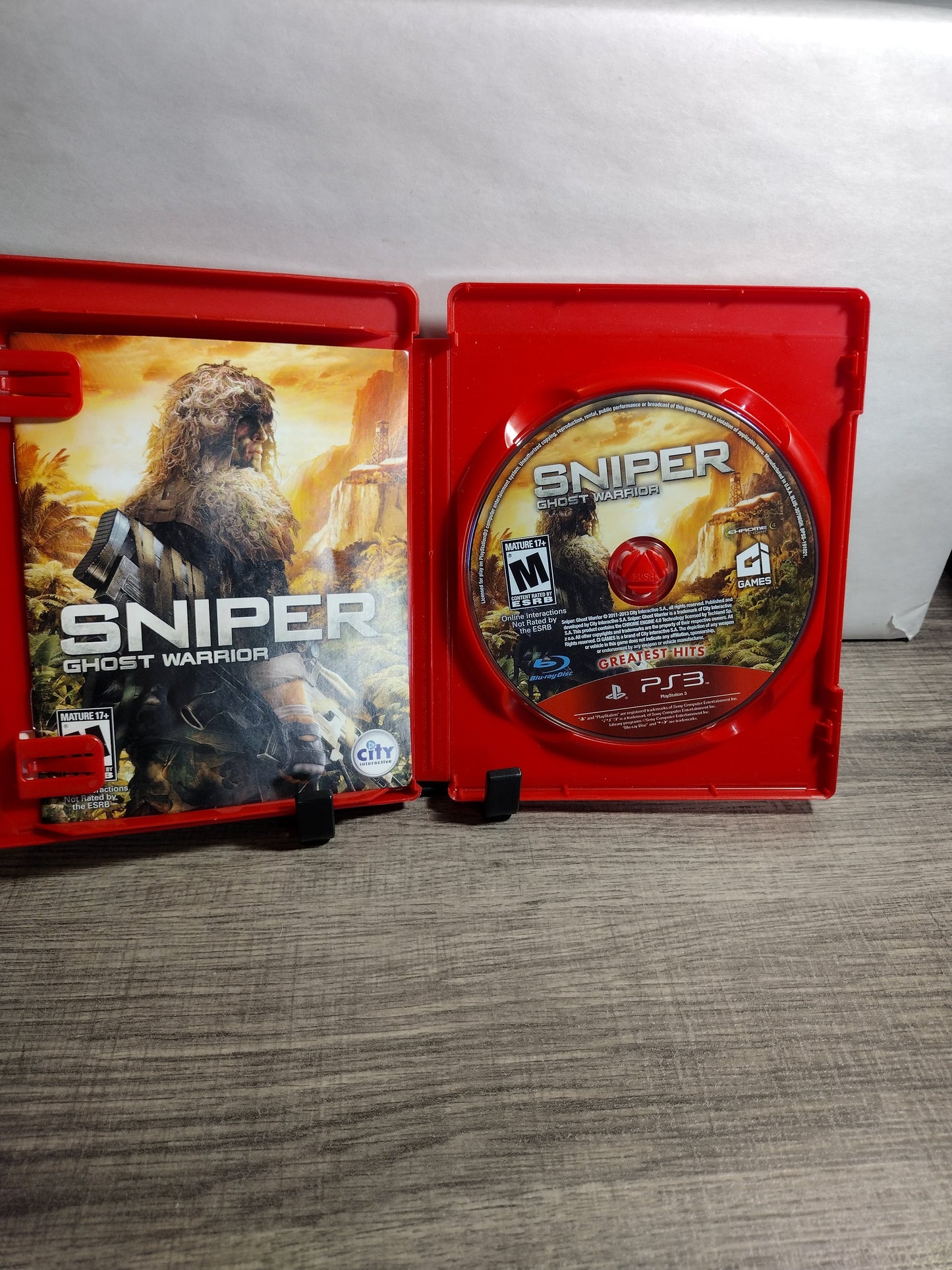 Sniper Ghost Warrior Greatest Hits - cib tested and working