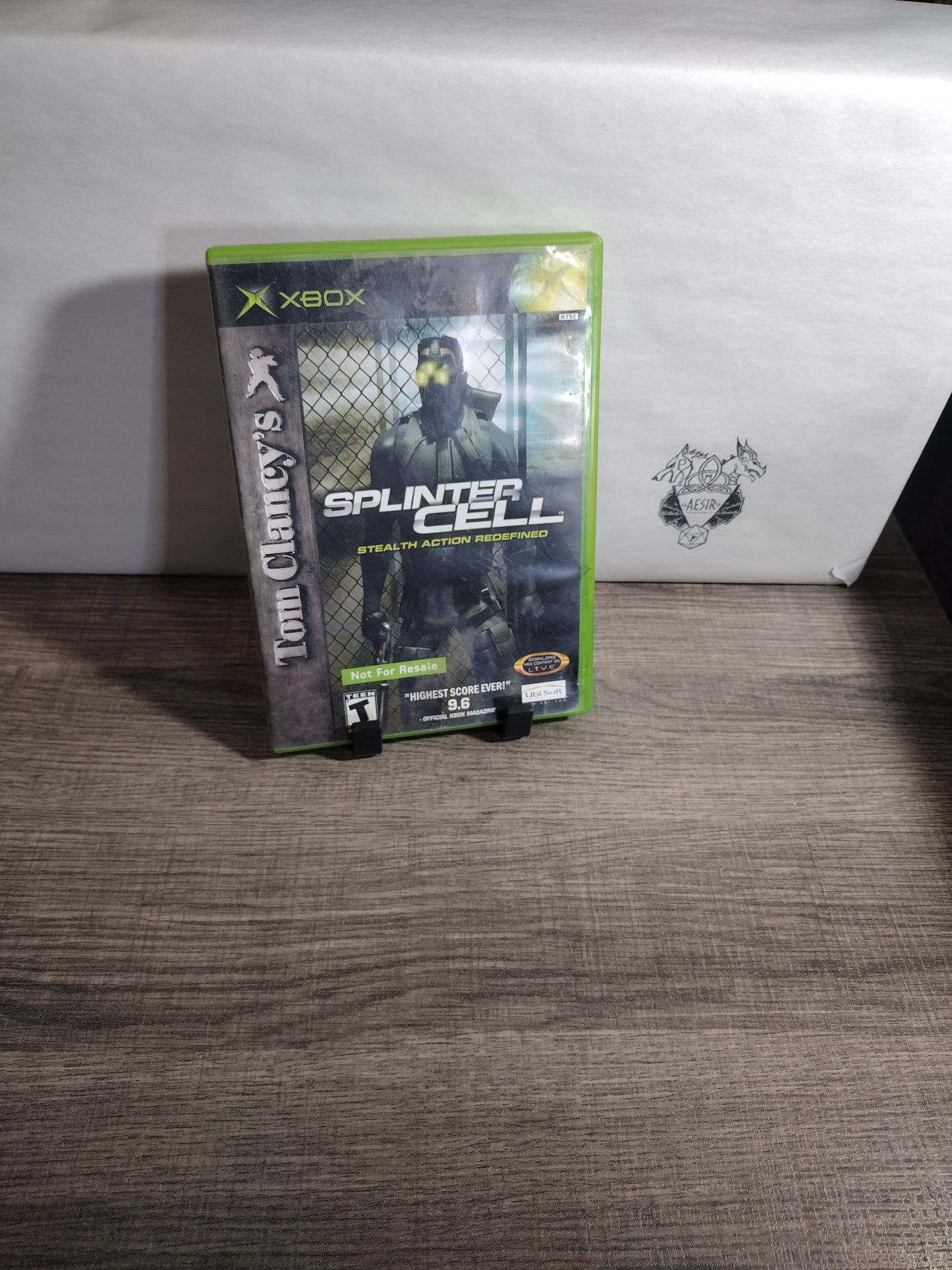 Splinter Cell Not for Resale - MM tested and working