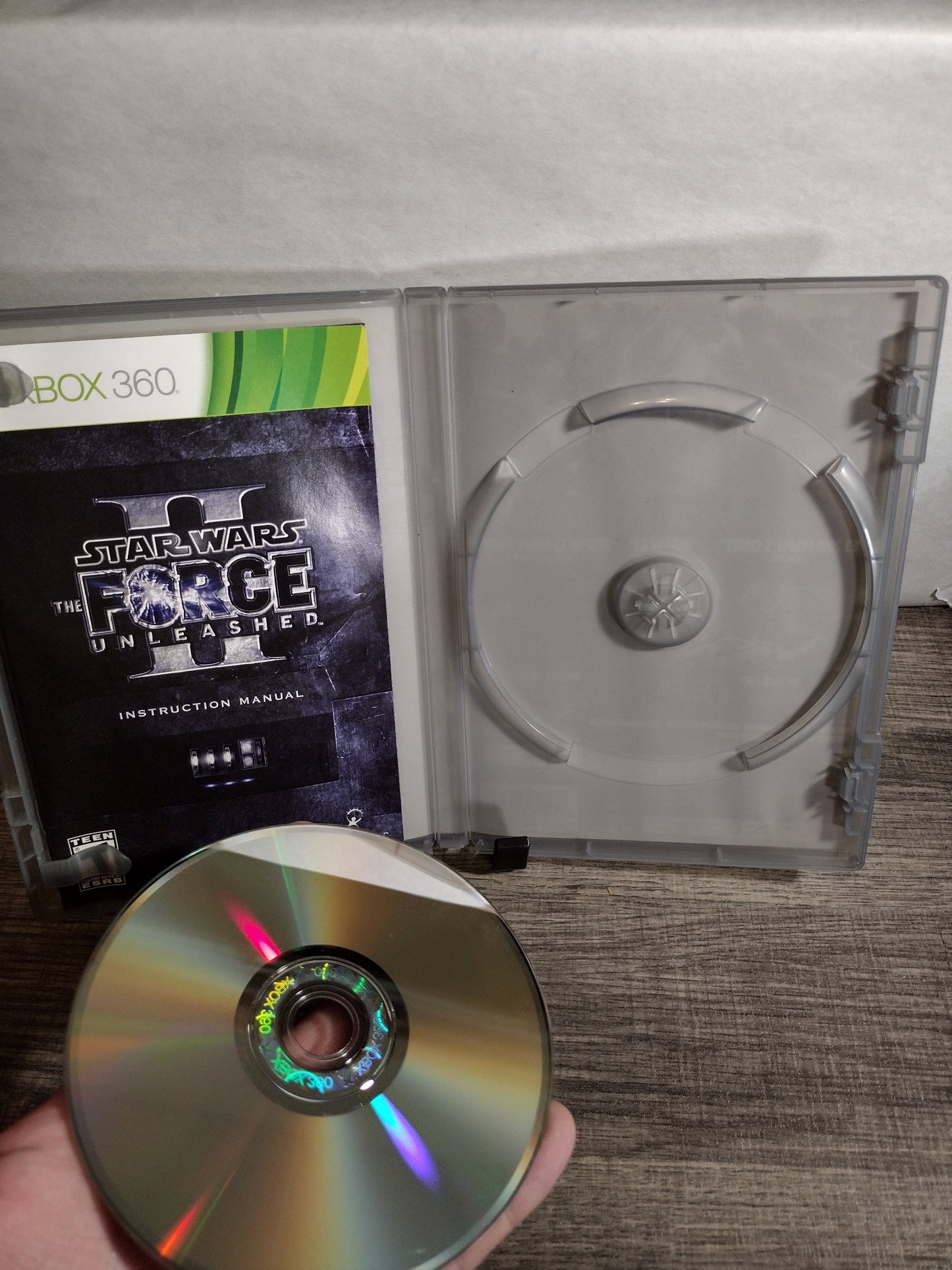 Star Wars the Force Unleashed 2 Platinum Hits CIB tested and working