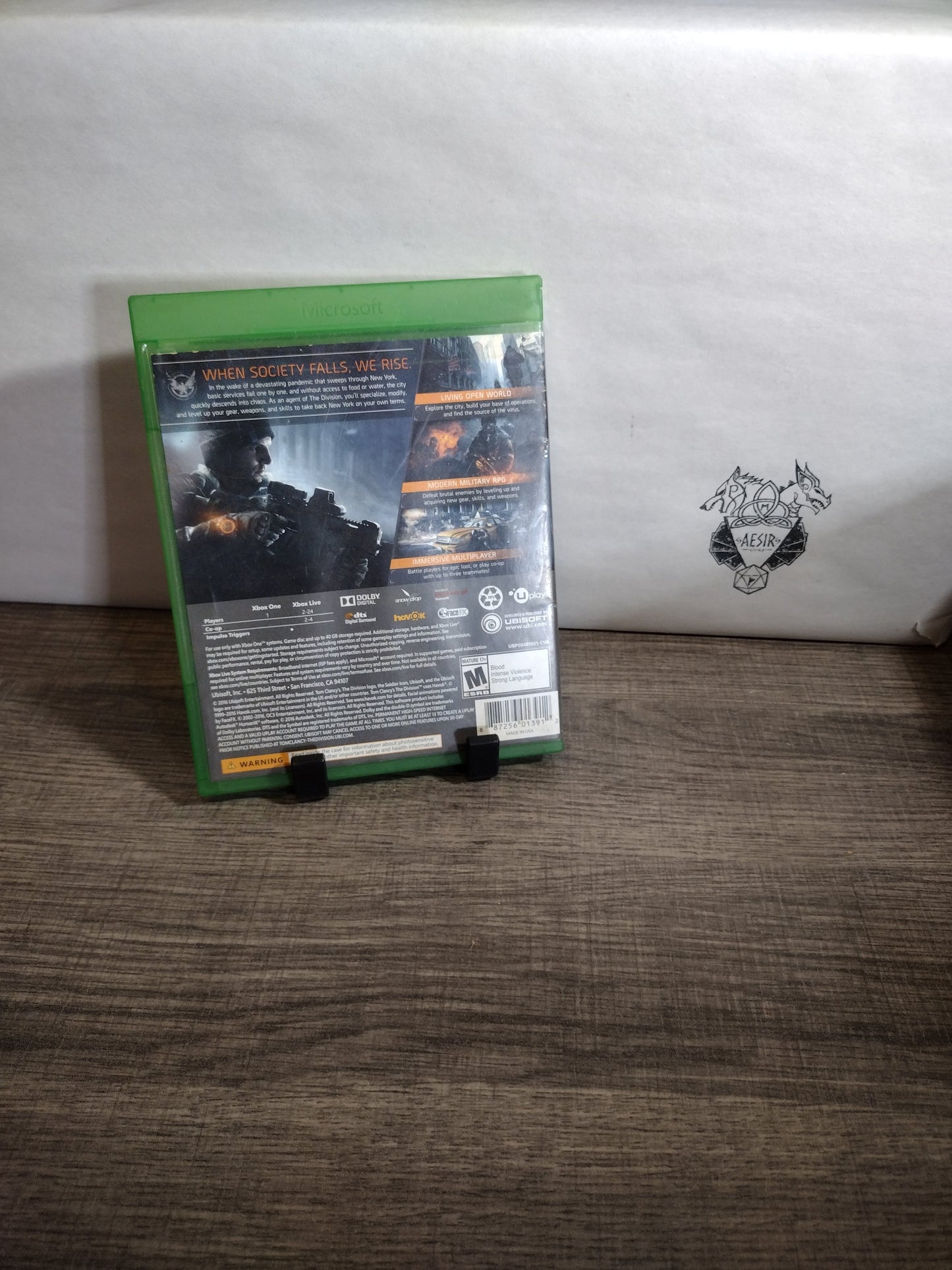 Tom Clancy's: The Division Xbox One untested