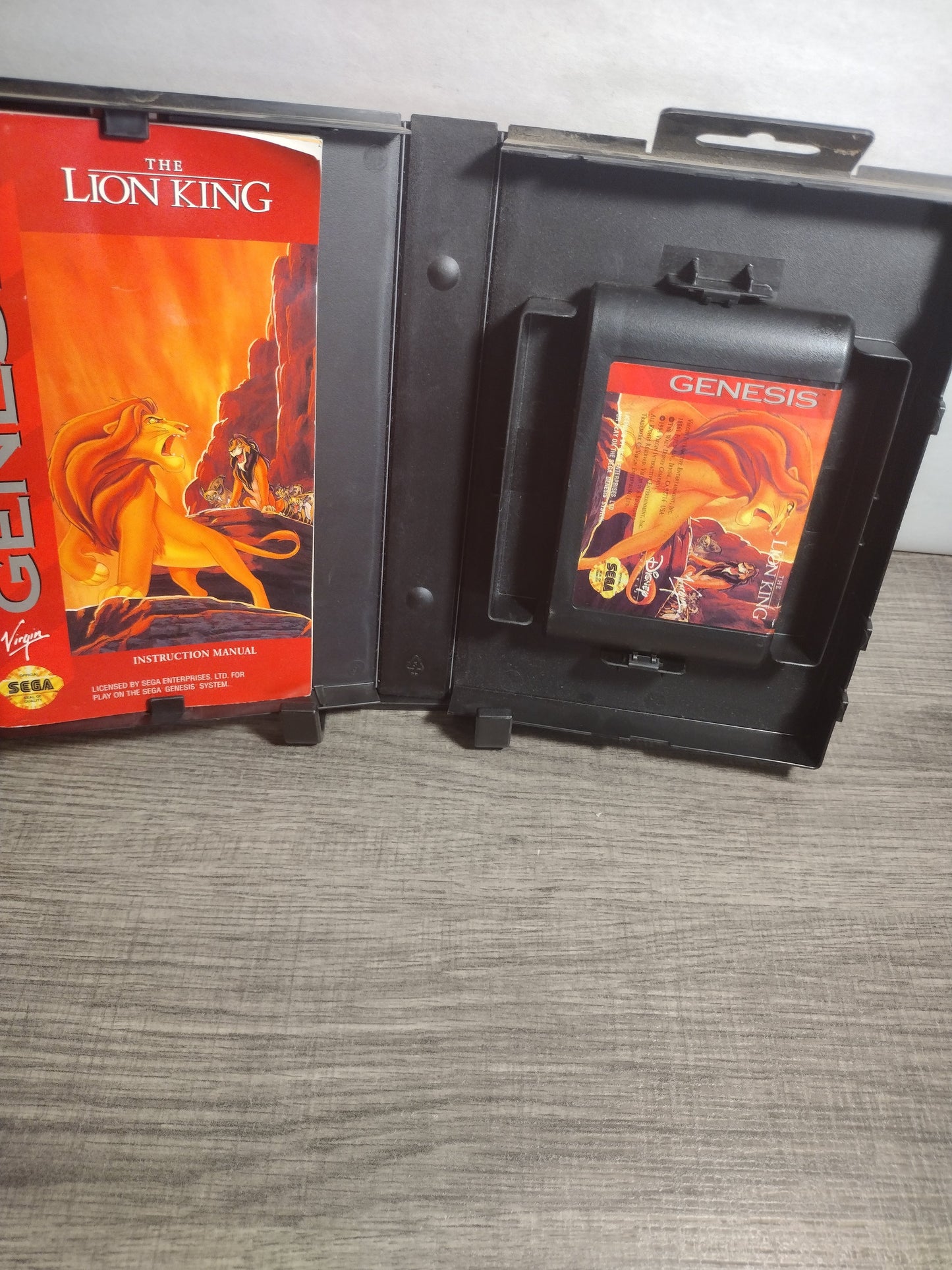 The Lion King Sega Genesis CIB Tested and working