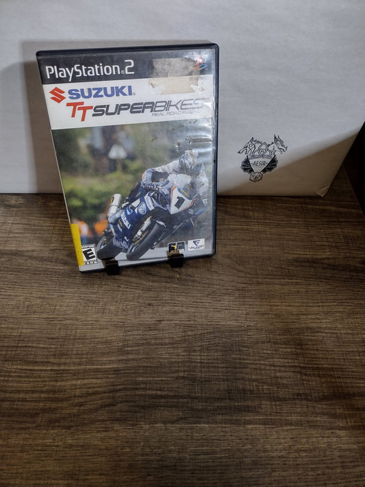 Suzuki TT Super Bikes Real Road Racing - CIB tested and working