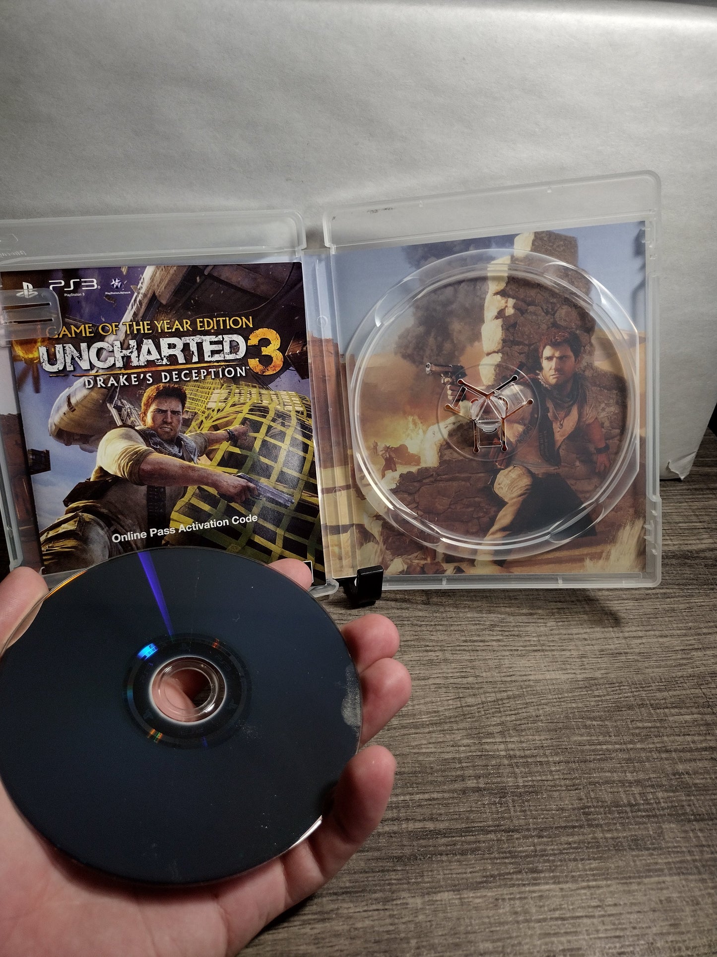 Uncharted 3: Drakes Deception Game of The Year - cib tested and working